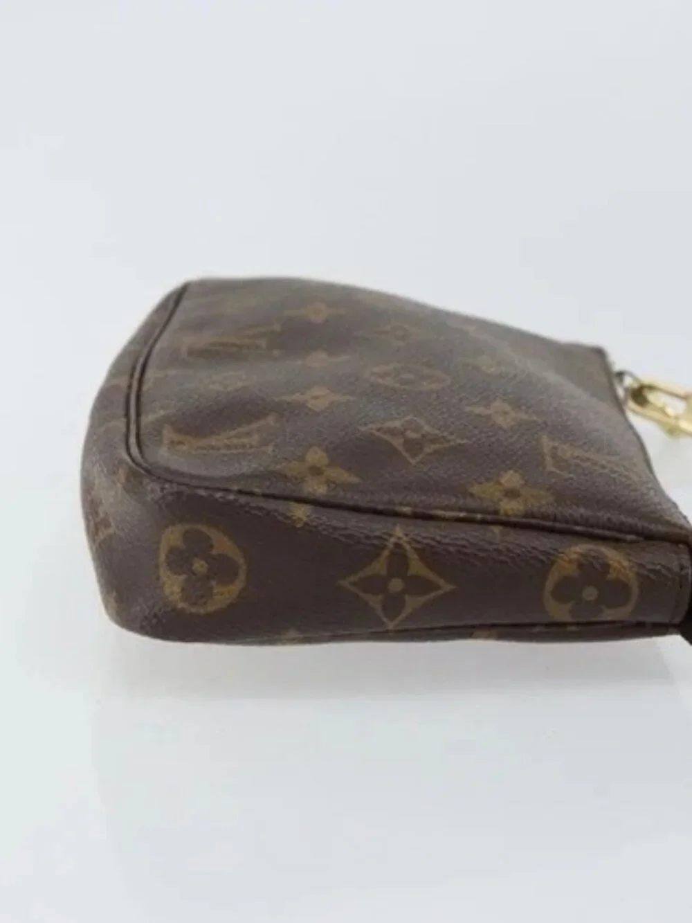LOUIS VUITTON Monogram Pochette Accessoires Pouch M51980 LV Auth 162692